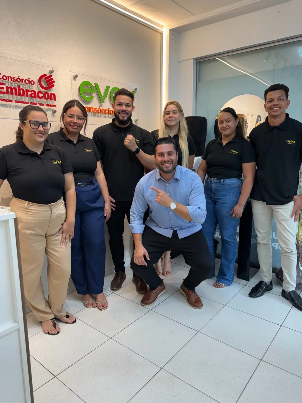 Equipe da GHM Finanças em Ji-Paraná